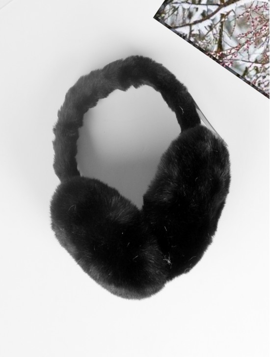 Solid Color Plush Earmuff